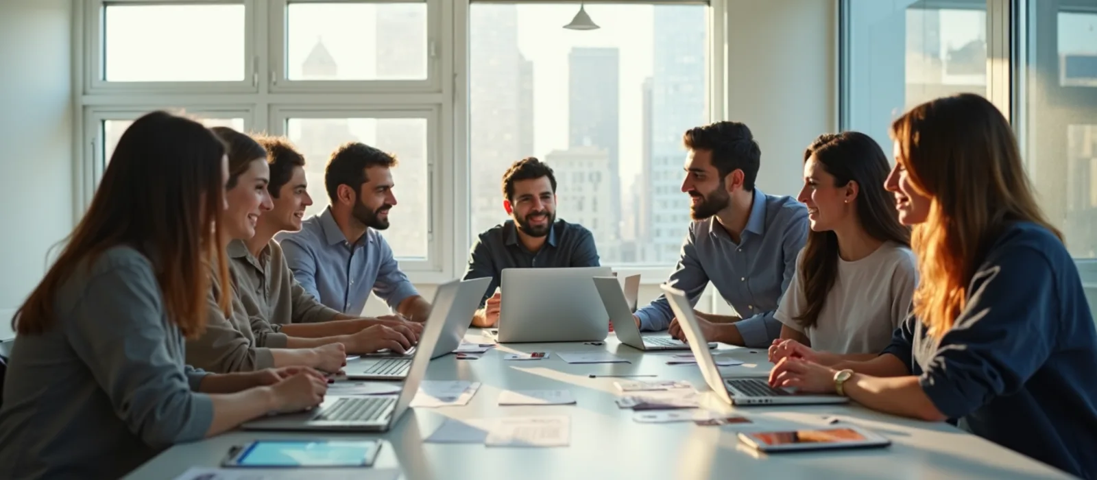 تیم پیشنهاد در حال همکاری